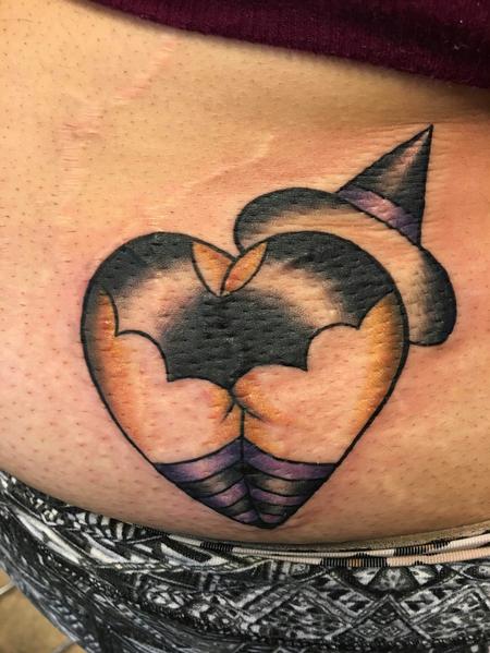 tattoos/ - Witchy Heart Bum - 109996